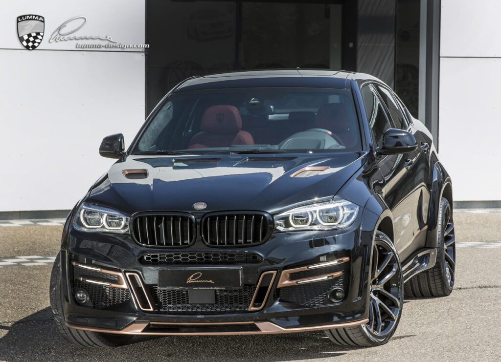 Very Aggressive Looking BMW X6 E71 Modified by Lumma Design As CLR